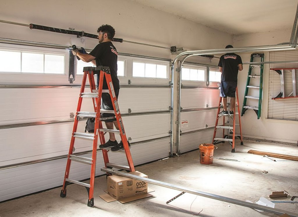 Garage door project 5